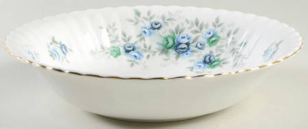 Inspiration Blue 9" Round Vegetable Bowl