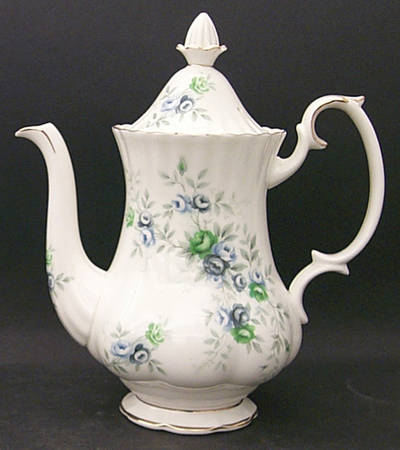 Inspiration Blue Small Coffee Pot & Lid