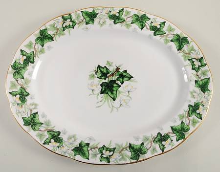 Ivy Lea 12" Oval Serving Platter