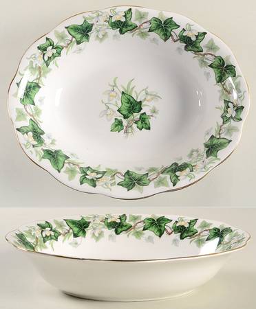 Ivy Lea 9" Oval Vegetable Bowl