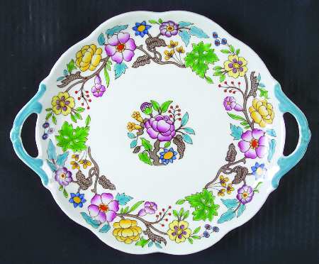 Jacobean Handled Cake Plate