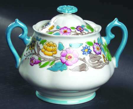 Jacobean Sugar Bowl & Lid