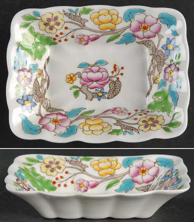 Jacobean Rectangular Sweet Meat Dish
