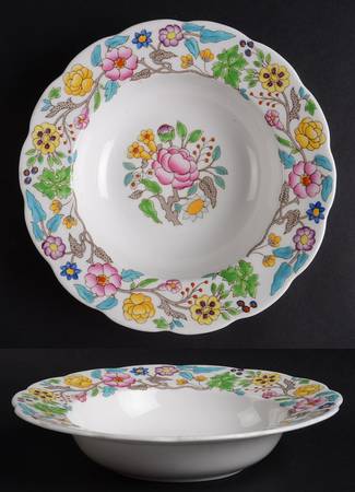 Jacobean Rim Soup Bowl