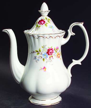Jubilee Rose Small Coffee Pot & Lid