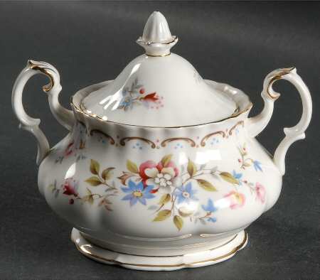 Jubilee Rose Sugar Bowl & Lid