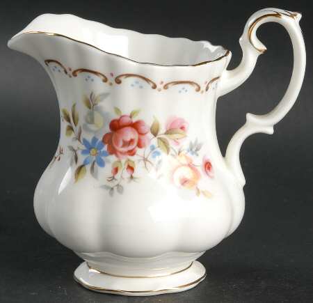 Jubilee Rose Creamer by Royal Albert