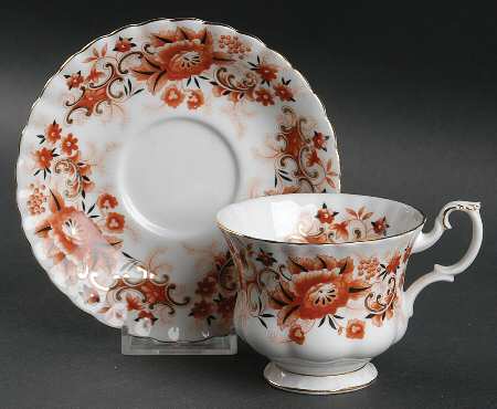 Keepsake Footed Cup & Saucer Set