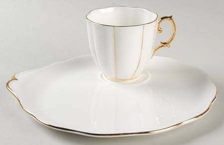 Kent Snack Plate & Cup Set