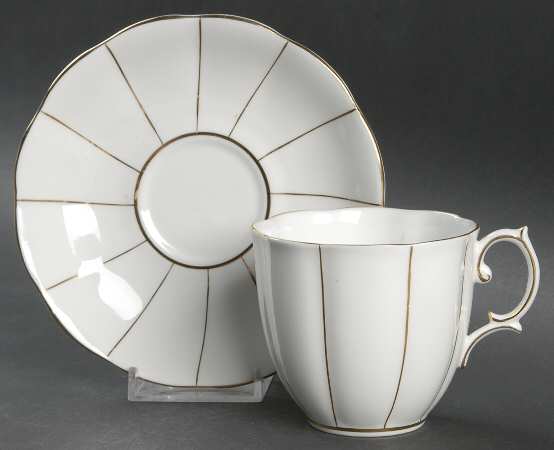 Kent Flat Cup & Saucer Set