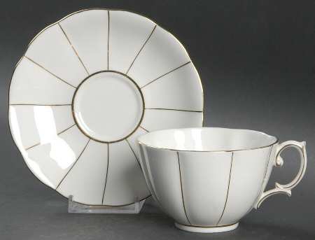 Kent Flat Cup & Saucer Set
