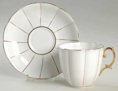Kent Flat Cup & Saucer Set