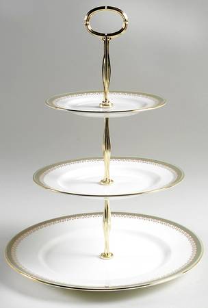 Kensington 3-Tiered Serving Tray (DP, SP, BB)