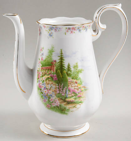 Kentish Rockery Coffee Pot No Lid