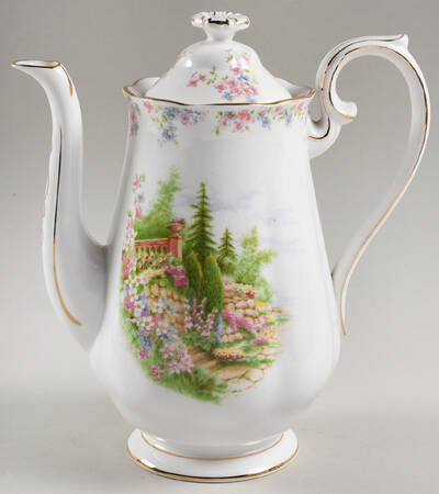 Kentish Rockery Coffee Pot & Lid