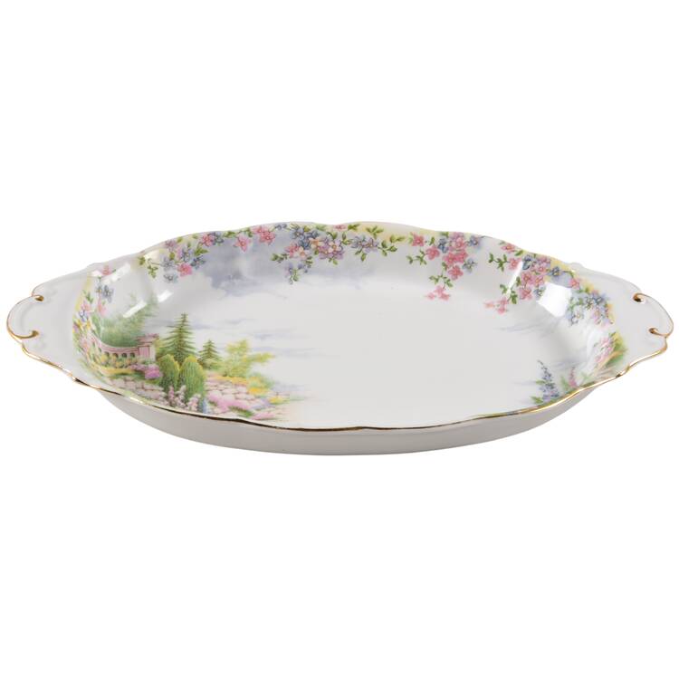 Kentish Rockery Tray for Creamer & Open Sugar