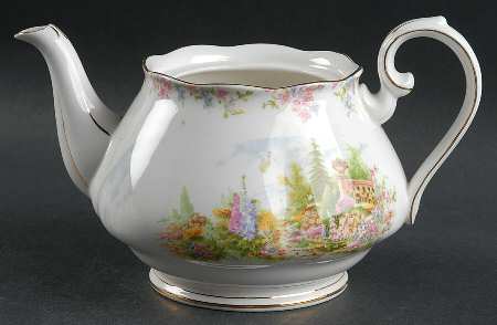 Kentish Rockery Small Teapot No Lid