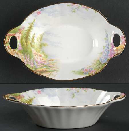 Kentish Rockery Oval Sweet Meat Dish