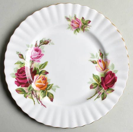 Kings Ransom Salad Plate by Royal Albert