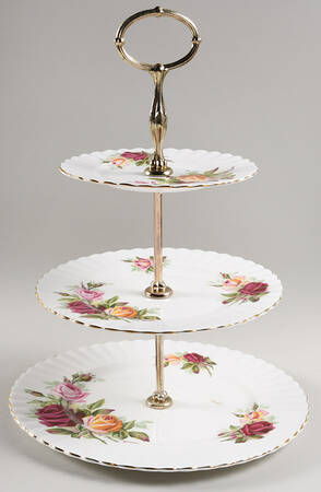 Kings Ransom 3-Tiered Serving Tray (DP, SP, BB)