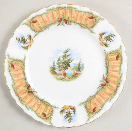 Knotty Pine Bread & Butter Plate