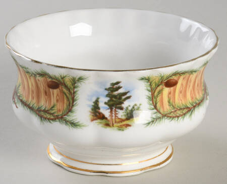 Knotty Pine Open Sugar Bowl