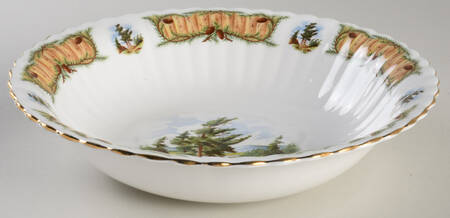 Knotty Pine 9" Round Vegetable Bowl