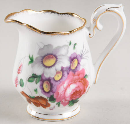 Lady Angela (Sprayed Gold Trim) Mini Creamer