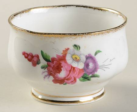 Lady Angela (Sprayed Gold Trim) Mini Open Sugar Bowl