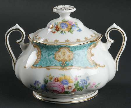 Lady Ascot Sugar Bowl & Lid