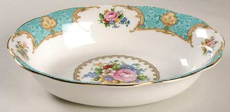 Lady Ascot 9" Oval Vegetable Bowl