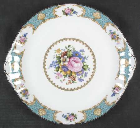Lady Ascot Handled Cake Plate