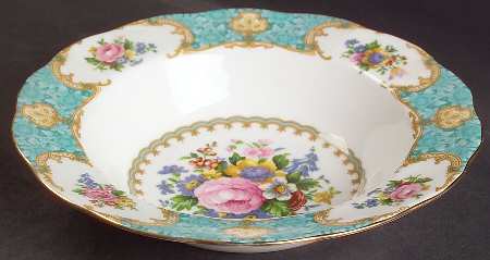 Lady Ascot Rim Soup Bowl