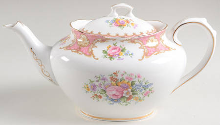 Lady Carlyle Oval Teapot & Lid