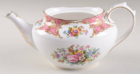 Lady Carlyle Small Oval Teapot No Lid