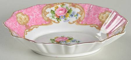 Lady Carlyle 6" Oval Sweet Meat Dish