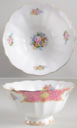 Lady Carlyle 6" Footed Bowl
