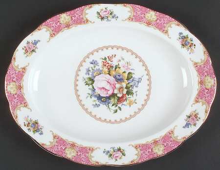 Lady Carlyle 13" Oval Serving Platter