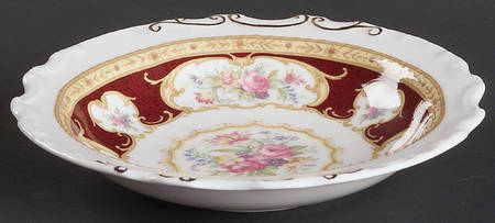 Lady Hamilton Round Sweet Meat Dish