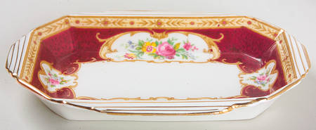 Lady Hamilton Rectangular Sweet Meat Dish