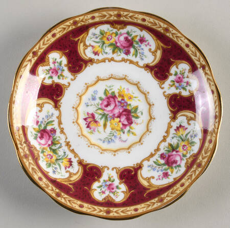 Lady Hamilton Saucer for Footed Cup