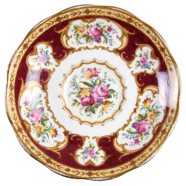 Lady Hamilton Saucer for Footed Cup