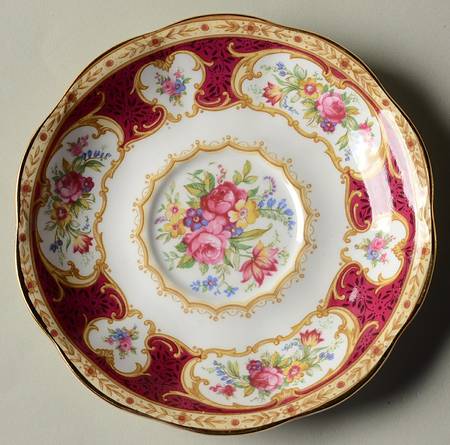 Lady Hamilton Saucer for Footed Demitasse Cup