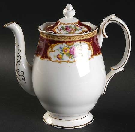 Lady Hamilton Mini Coffee Pot & Lid