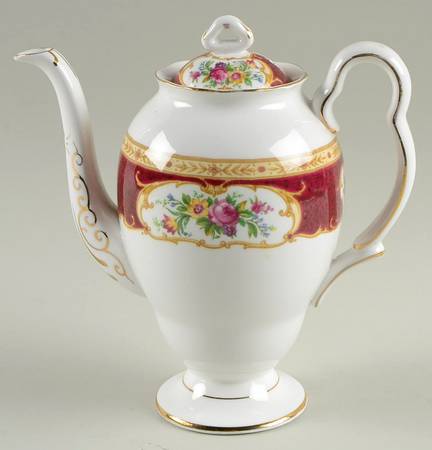 Lady Hamilton Mini Coffee Pot & Lid