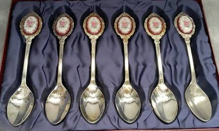 Lady Hamilton Five O'Clock Spoon (Set of 6)