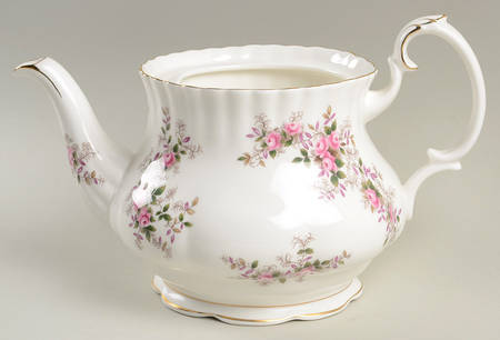 Lavender Rose Teapot No Lid