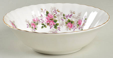 Lavender Rose Coupe Cereal Bowl
