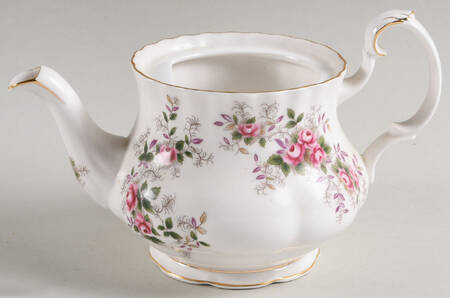 Lavender Rose Mini Teapot No Lid