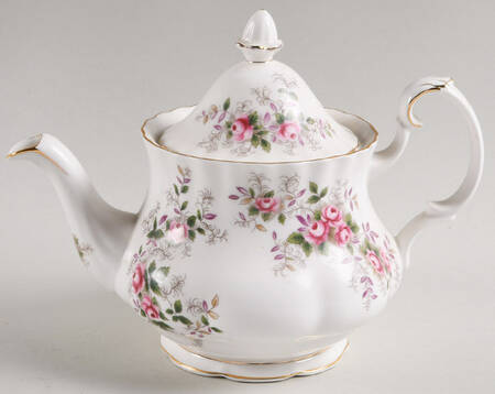 Lavender Rose Mini Teapot & Lid